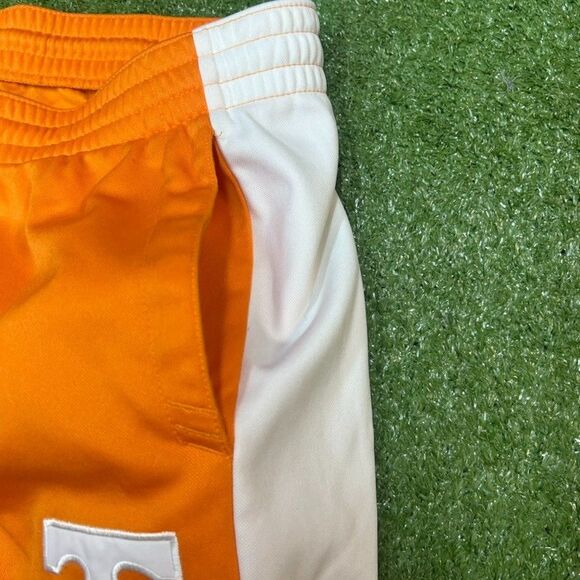 Tennessee Vols Orange Adidas Track Pants 3 Stripe ZIP LEG VINTAGE Size 3XL - Picture 3 of 7